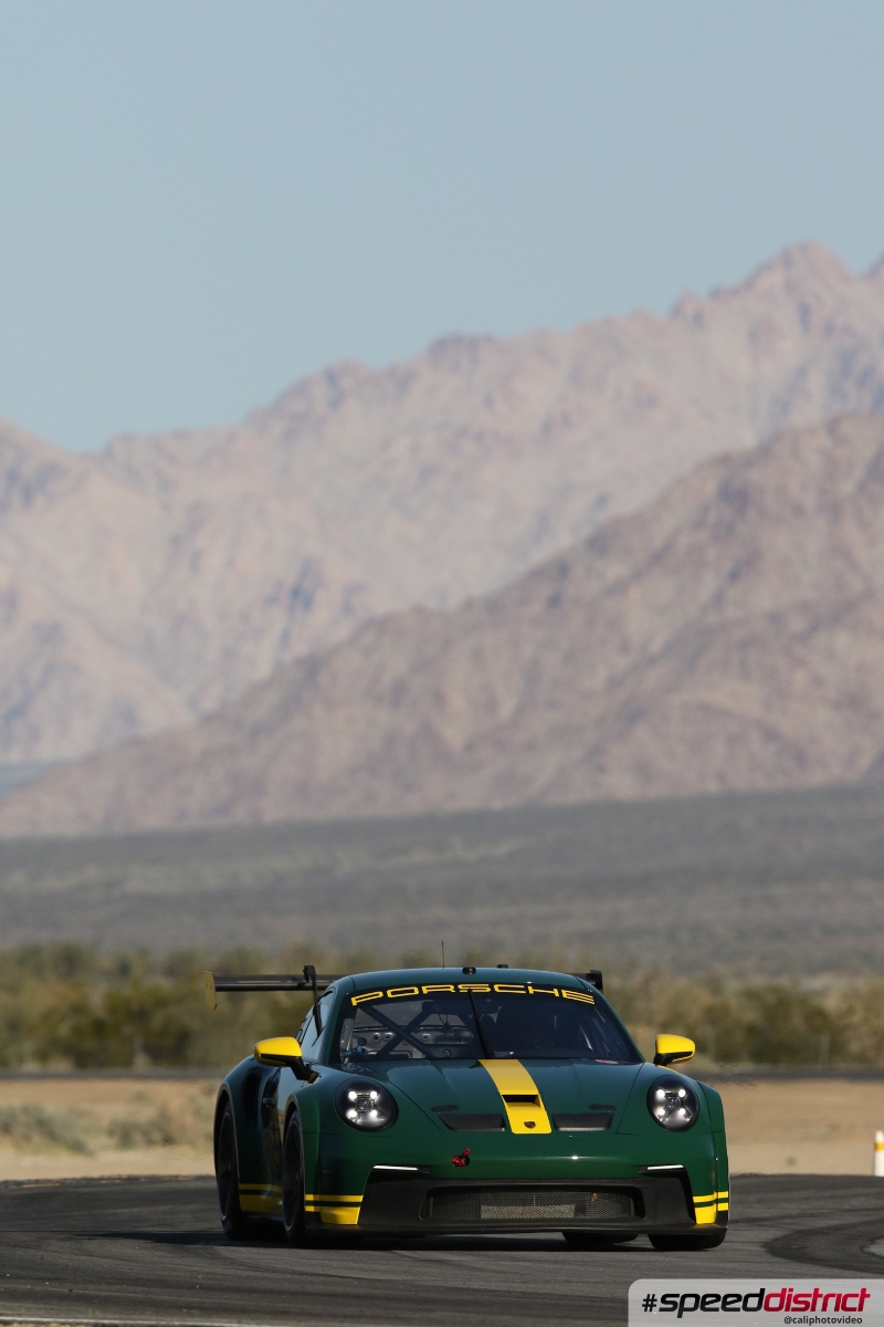 Porsche 911 GT3 Cup green