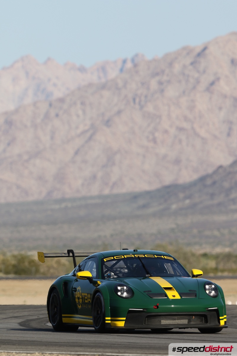 Porsche 911 GT3 Cup green