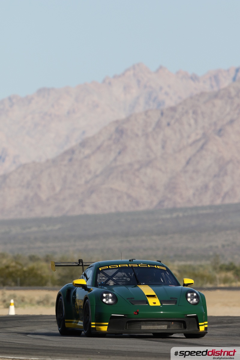 Porsche 911 GT3 Cup green