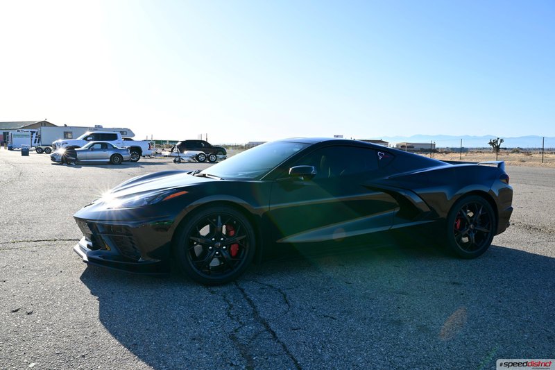 Chevrolet Corvette dark green metallic