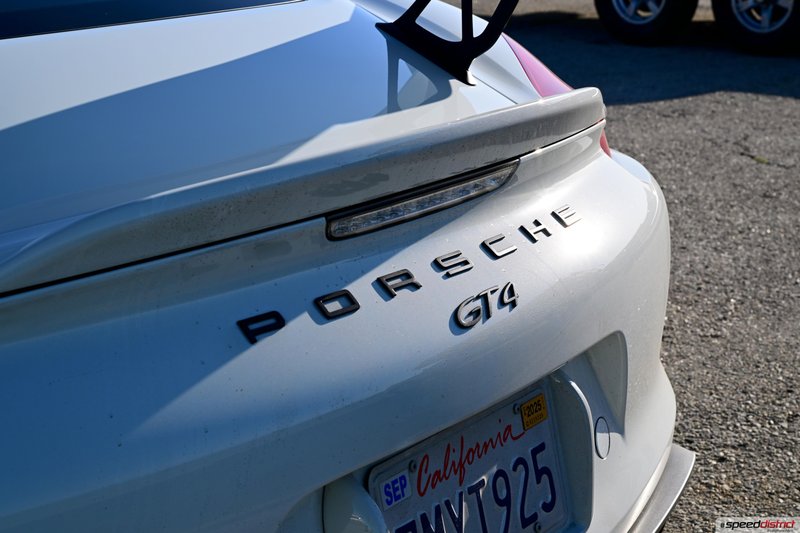 Porsche Cayman white