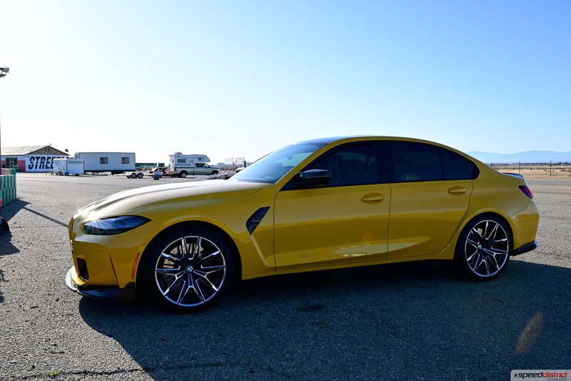 BMW M3 yellow