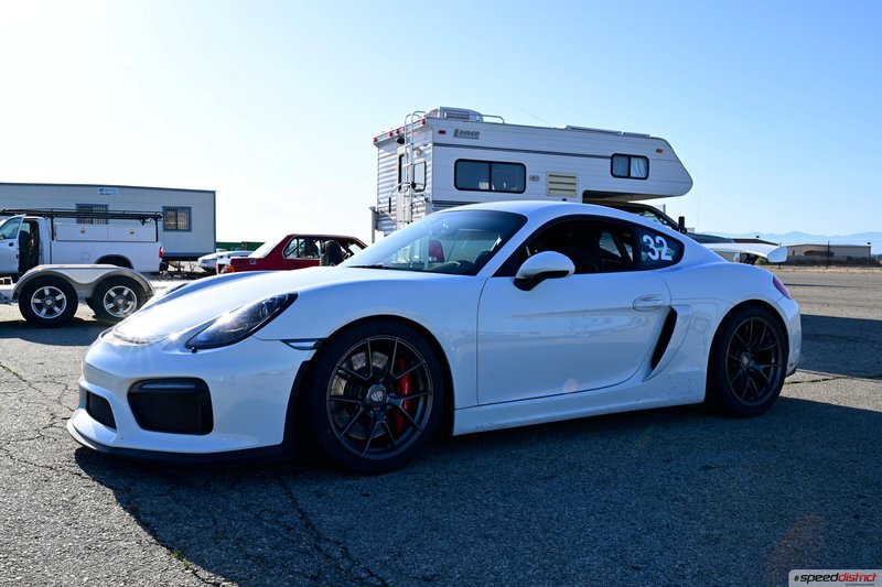 Porsche Cayman white