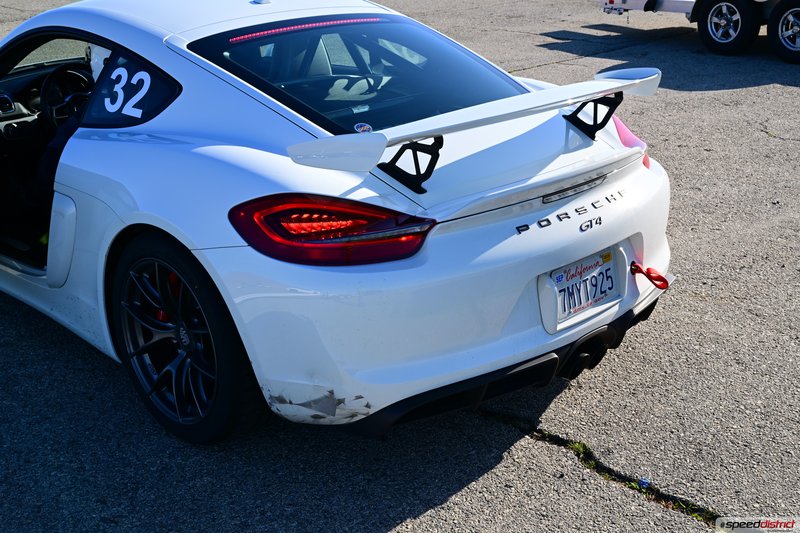 Porsche Cayman white
