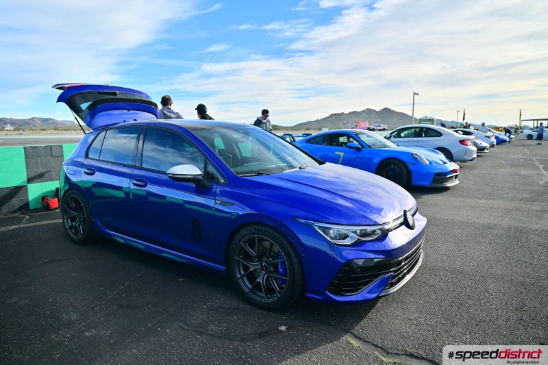 Volkswagen Golf blue