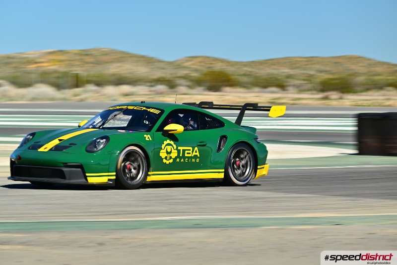 Porsche 911 GT3 Cup green