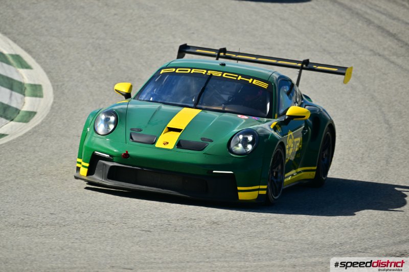 Porsche 911 GT3 Cup green
