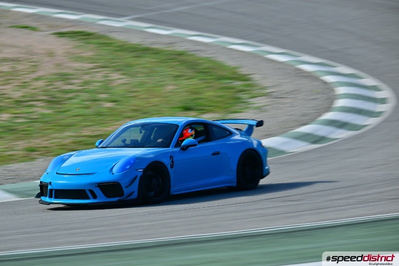 Porsche 911 GT3 Cup blue