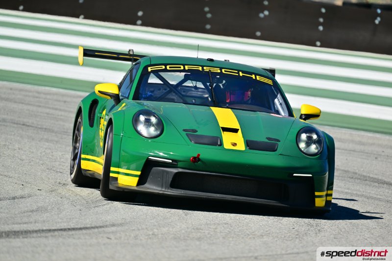Porsche 911 GT3 Cup green