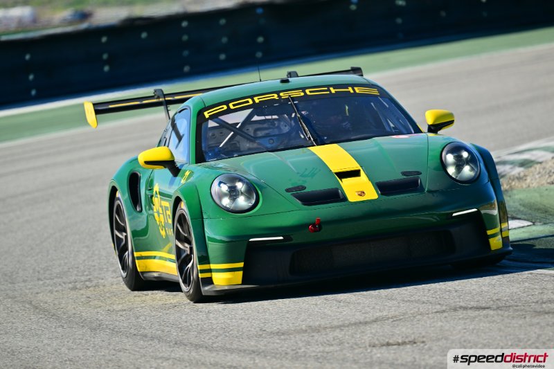 Porsche 911 GT3 Cup green