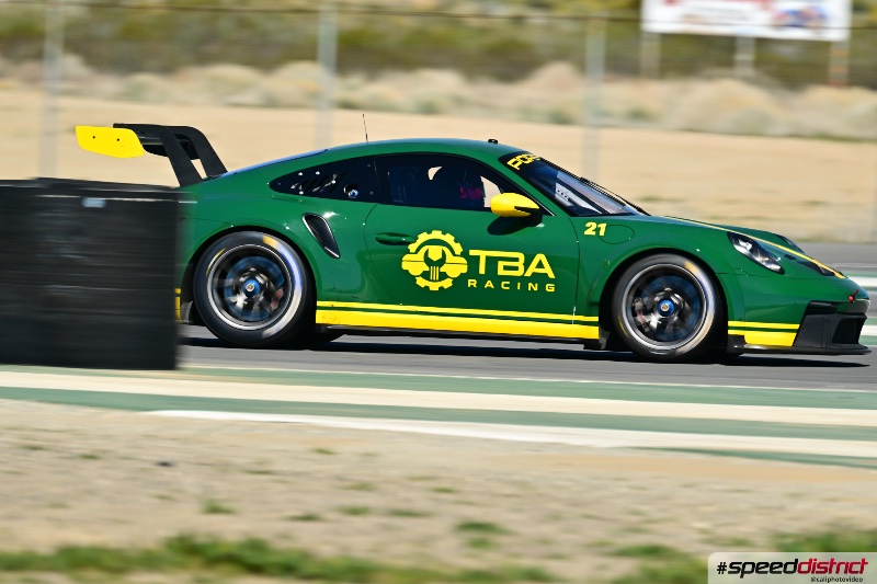 Porsche 911 GT3 Cup green