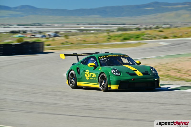 Porsche 911 GT3 Cup green