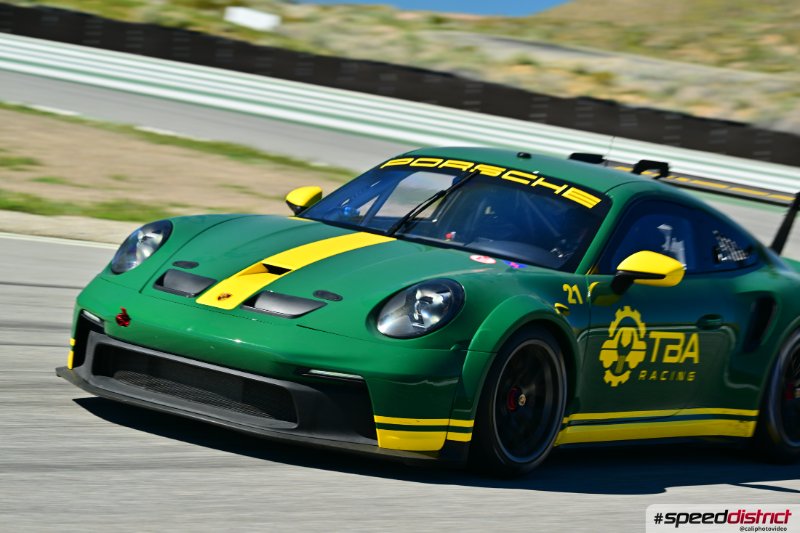 Porsche 911 GT3 Cup green