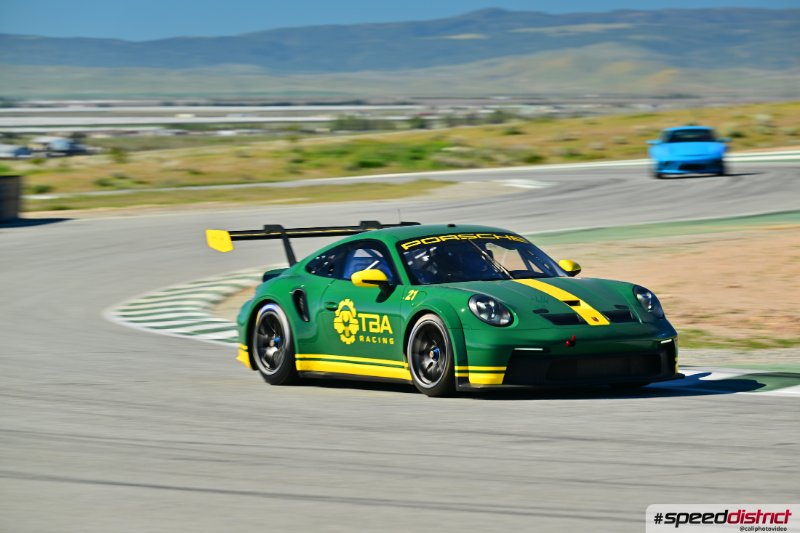 Porsche 911 GT3 Cup green