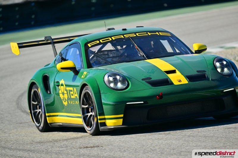 Porsche 911 GT3 Cup green