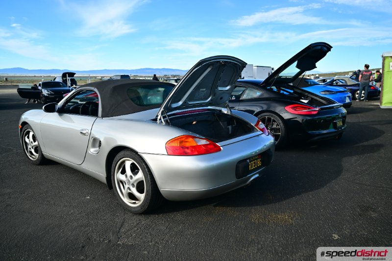 Porsche Boxster silver
