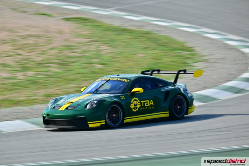 Porsche 911 GT3 Cup green