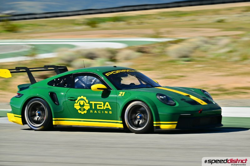 Porsche 911 GT3 Cup green