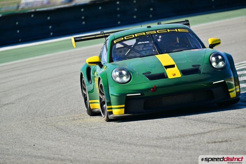 Porsche 911 GT3 Cup green