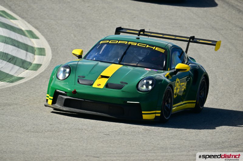 Porsche 911 GT3 Cup green