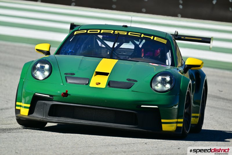 Porsche 911 GT3 Cup green