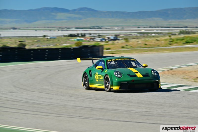 Porsche 911 GT3 Cup green