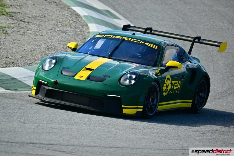 Porsche 911 GT3 Cup green