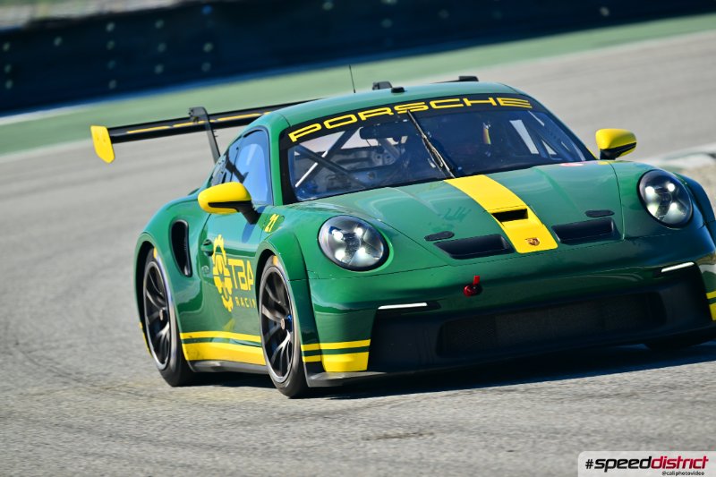 Porsche 911 GT3 Cup green