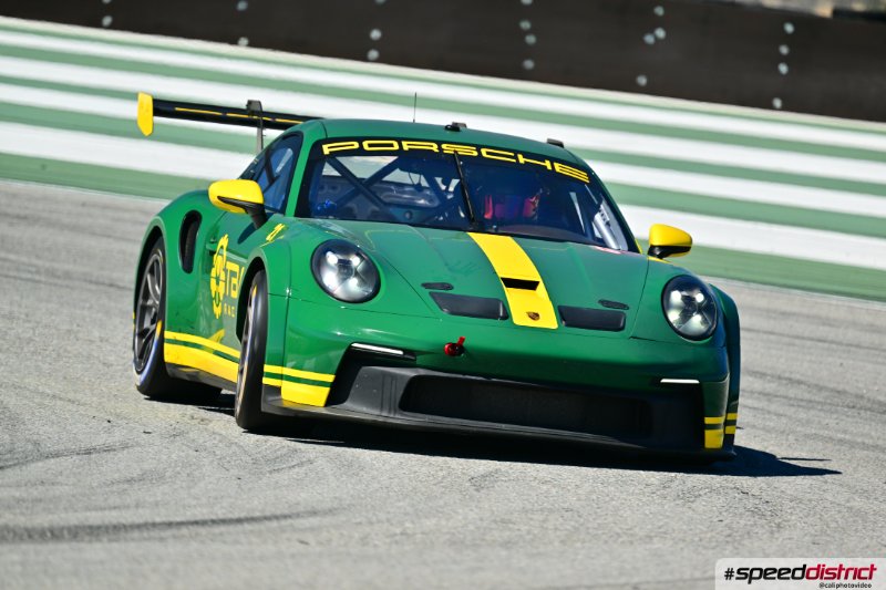 Porsche 911 GT3 Cup green