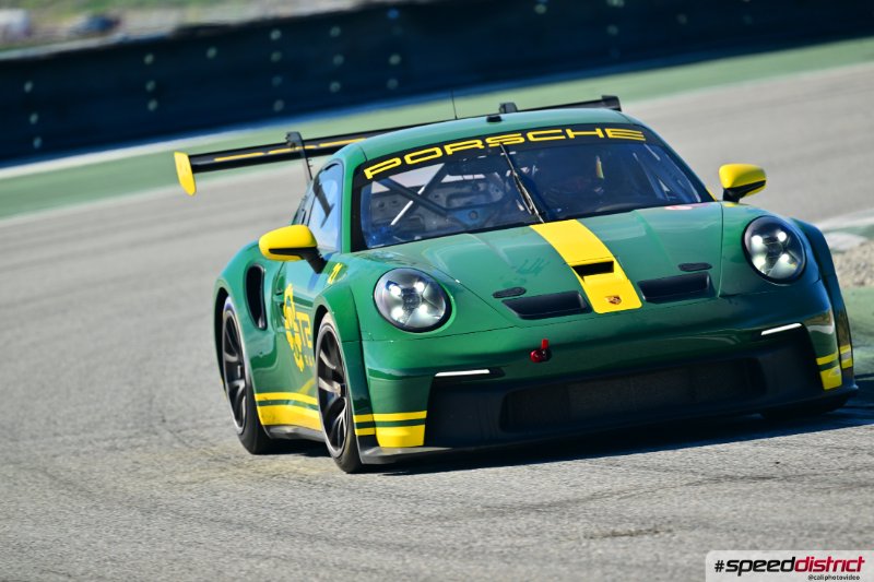 Porsche 911 GT3 Cup green