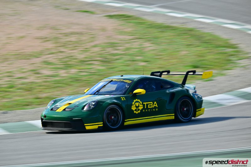 Porsche 911 GT3 Cup green
