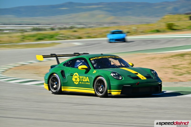 Porsche 911 GT3 Cup green