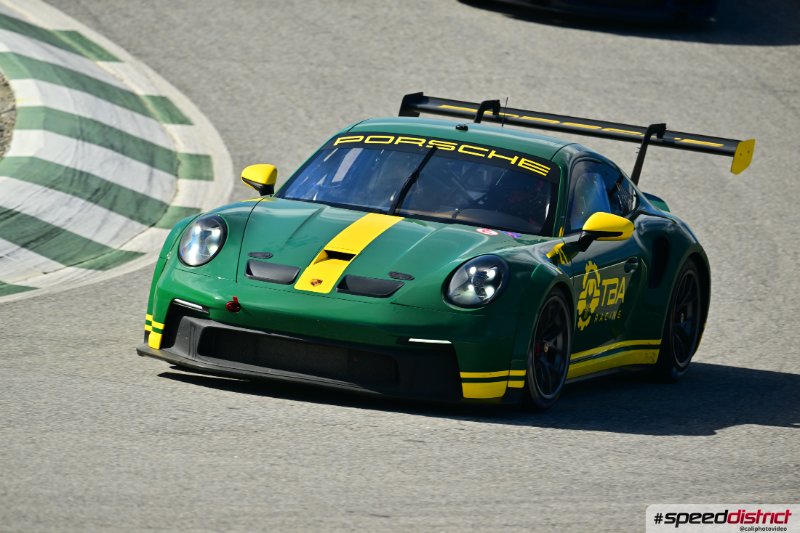 Porsche 911 GT3 Cup green