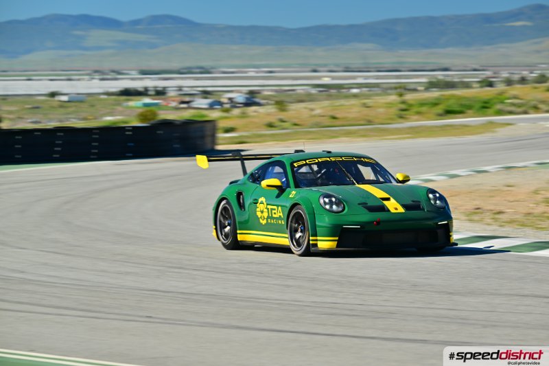 Porsche 911 GT3 Cup green