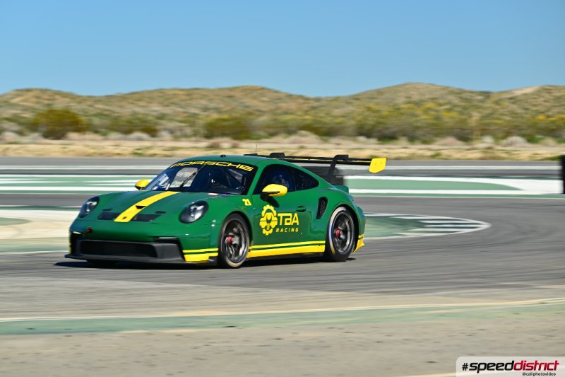 Porsche 911 GT3 Cup green