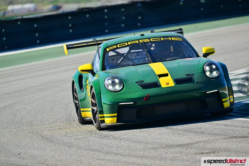 Porsche 911 GT3 Cup green