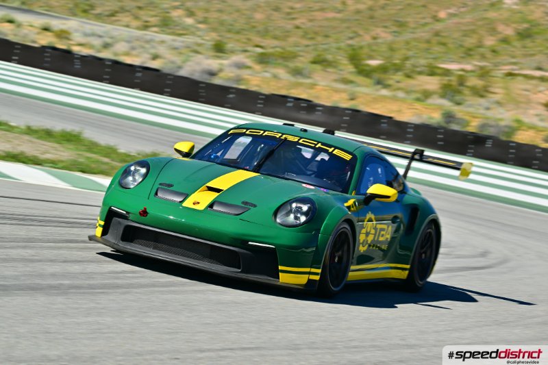Porsche 911 GT3 Cup green
