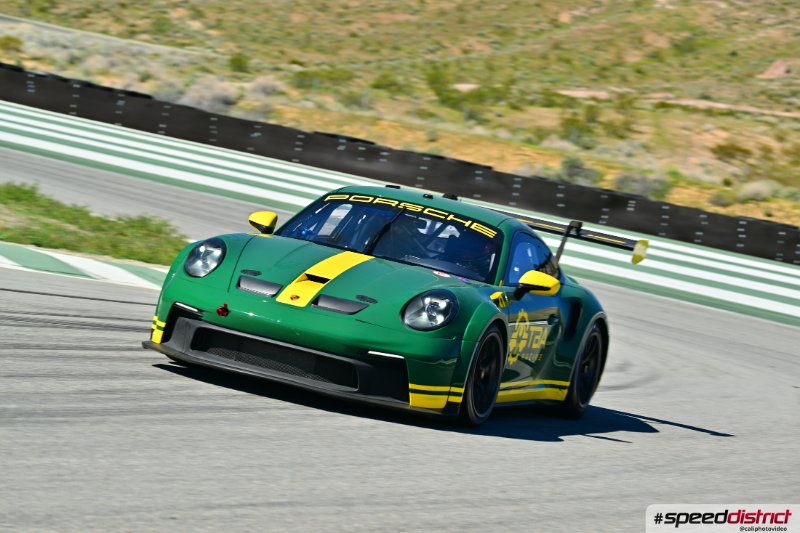 Porsche 911 GT3 Cup green