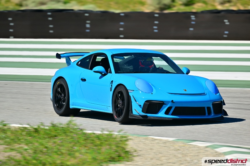 Porsche 911 GT3 Cup blue