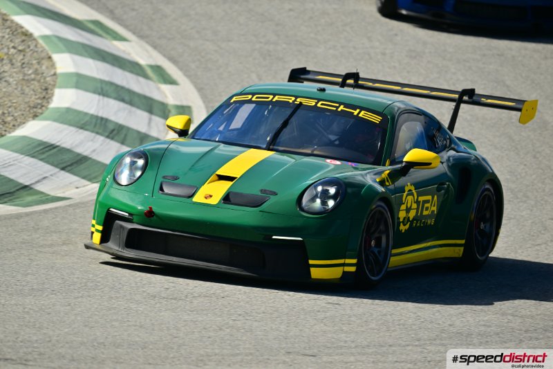 Porsche 911 GT3 Cup green
