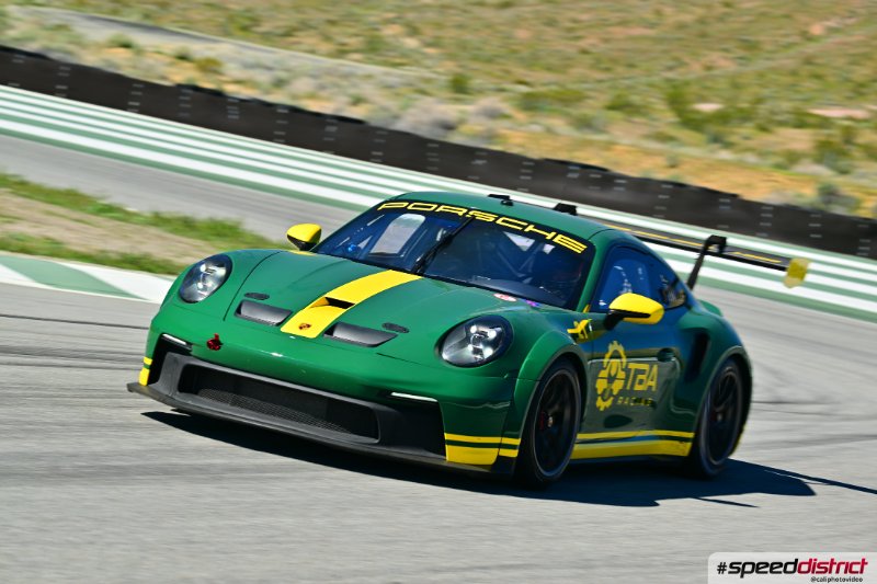 Porsche 911 GT3 Cup green