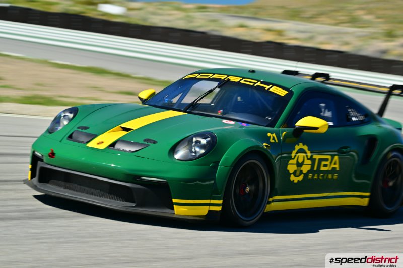 Porsche 911 GT3 Cup green