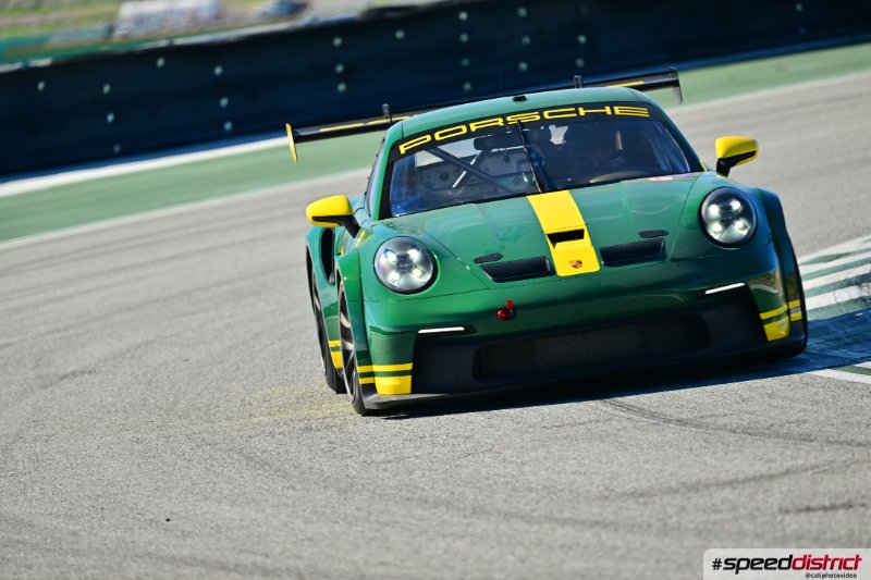 Porsche 911 GT3 Cup green
