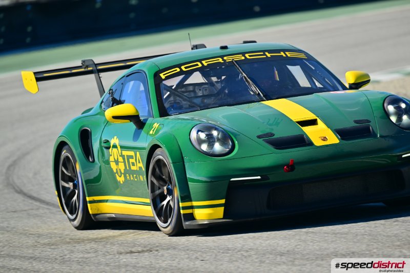 Porsche 911 GT3 Cup green