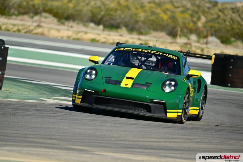 Porsche 911 GT3 Cup green
