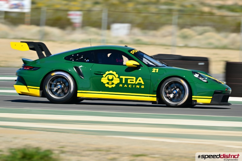 Porsche 911 GT3 Cup green