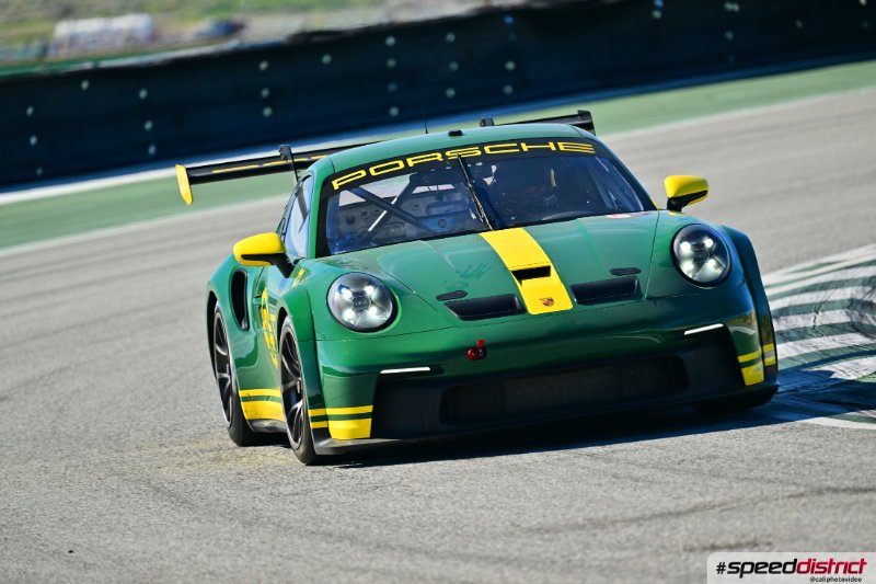 Porsche 911 GT3 Cup green
