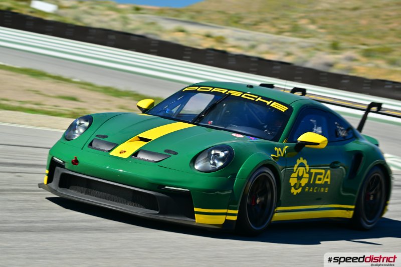 Porsche 911 GT3 Cup green