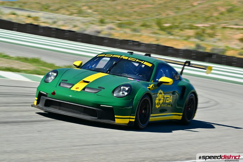Porsche 911 GT3 Cup green