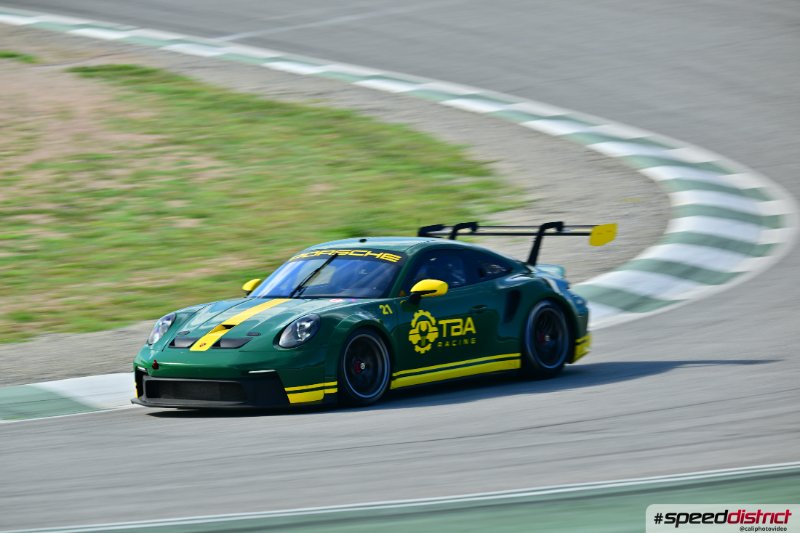 Porsche 911 GT3 Cup green